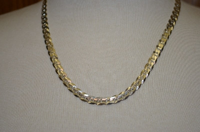 +MBA #19-336  Nice Thick Heavy Sterling 20" Chain