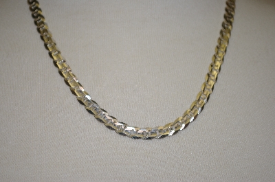 +MBA #19-336  Nice Thick Heavy Sterling 20" Chain