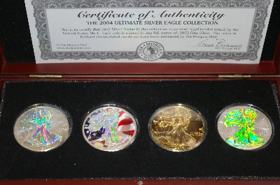 +MBA #19-158  "2004 Ultimate Silver Eagle Collection