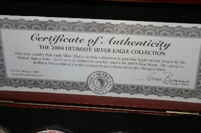 +MBA #19-158  "2004 Ultimate Silver Eagle Collection