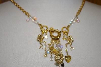 +MBA #KF-102  Kirks Folly Fairy Charm Necklace