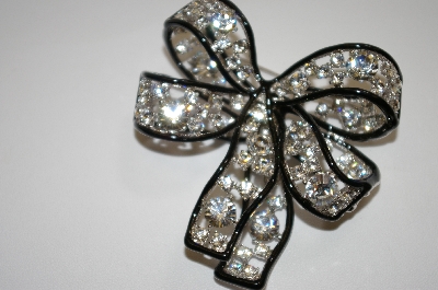 +MBA #19-444  "Kenneth J Lane Sophisticated Bow Brooch