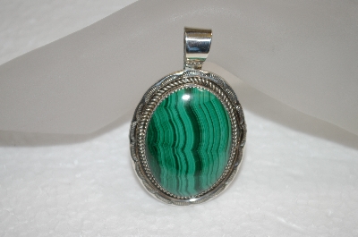 +MBA #20-709  Artist Signed Large Machalite Sterling  Pendant