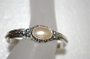 +MBA #20-302  Silver Mother Of Pearl Bracelet