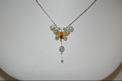 +  Charles Winston Butterfly Cz Pendant & Ring Set