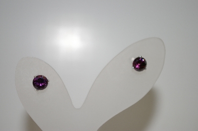 +MBA #20-402  Set Of 4 Charles Winston CZ Stud Earrings