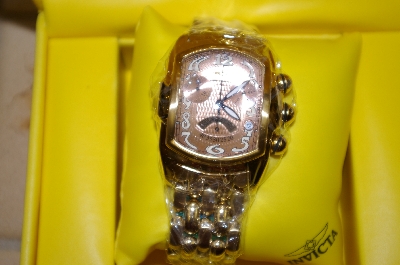 +MBA #21-036  2002 Invicta Unisex Gold-Tone Lupah Watch