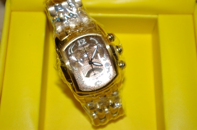 +MBA #21-036B  2002  Invicta Unisex Gold-Tone Lupah Watch