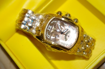 +MBA #21-036C   2002  Invicta Unisex Gold Tone Lupah Watch