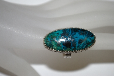 +MBA #21-649  Sterling Chroysocolla Ring