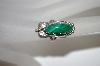 +MBA #21-656  Artist Signed "SN" Small Fancy Malachite Sterling Ring