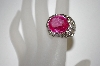 +MBA #21-558  Charles Winston Bold Created Pink Sapphire Ring