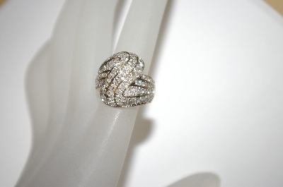 +MBA #21-183  "14K Yellow Gold 1.00 Ct. Diamond "Z" Design Ring