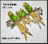 + MBA #21-294  "Charles Winston Green Four Birds On A Branch Pin
