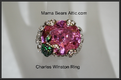 +MBA #21-471  "Charles Winston Turtle CZ Accent Ring