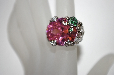 +MBA #21-471  "Charles Winston Turtle CZ Accent Ring