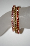 +MBA #21-311  Set Of 3 Stretch Crystal Bracelets