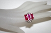Charles Winston Created Pink Sapphire & CZ Ring