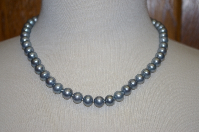 +MBA #21-543  14K 18" Cultured Grey Freshwater Pearls