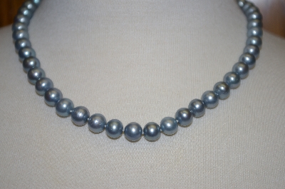 +MBA #21-543  14K 18" Cultured Grey Freshwater Pearls
