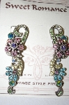 +MBA #21-455  Sweet Romance Spring Corsage Earrings