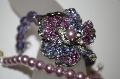 +MBA #21-310  Nancy Nelson Leafy Critter Bracelet & Enhancer Set