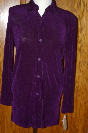 +MBA #24-356  "Jessica Holbrook Long Purple Shirt