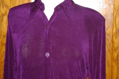 +MBA #24-356  "Jessica Holbrook Long Purple Shirt