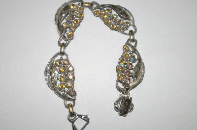 +MBA #24-314  Sarah Coventry  Silver Tone AB Bracelet