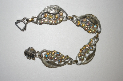 +MBA #24-314  Sarah Coventry  Silver Tone AB Bracelet