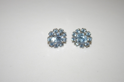 +MBA #24-512  "Lot Of (3)  Pairs Of Rhinestone Earrings