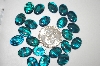 +MBA #23-081   23 Blue/Green Cut & Polished Paua Shell Cabochons