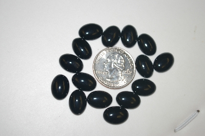 +MBA #23-090   "Set of 15 Black Onyx Cabochons