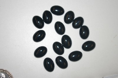 +MBA #23-090   "Set of 15 Black Onyx Cabochons