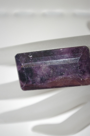 +MBA #23-199    " Fancy Elongated Emerald Cut Amethyst Faceted Gemstone