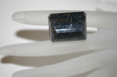 +MBA #23-121  "Solid Emerald Cut Rutilated Quartz