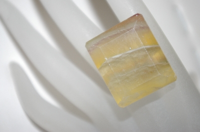 +MBA #23-192   "MBA #23-192   "Emerald Cut Shaded & Faceted Quartz Gemstone