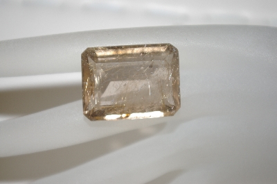 +MBA #23-240   "Emerald Cut Rutilated Quartz Stone
