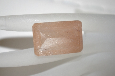 +MBA #23-207  "Emerald Cut Rutilated Quartz Stone