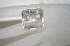 +MBA #23-206   "Emerald Cut & Faceted Rutilated Clear Quartz Stone