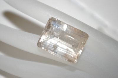 +MBA #23-252    "Emerald Cut Quartz Gemstone