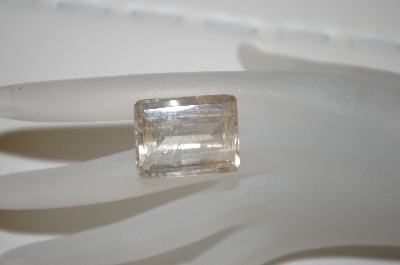 +MBA #23-252    "Emerald Cut Quartz Gemstone