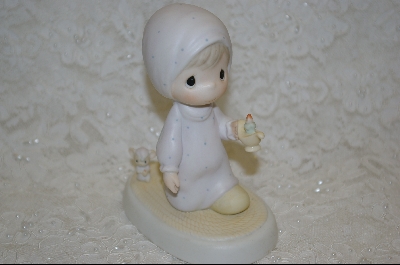 +MBA #PM   "Precious Moments 1983  Jesus Is That The Light That Shines