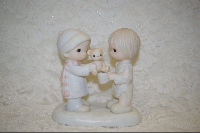 +MBA #PM  "Precious Moments 1983 Christmastime Is For Sharing
