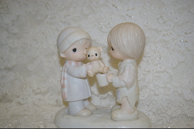 +MBA #PM  "Precious Moments 1983 Christmastime Is For Sharing