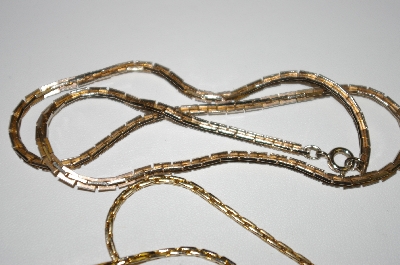 +MBA #25-536  "Set Of 4 Vintage Gold Plated Chains