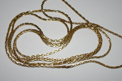 +MBA #25-536  "Set Of 4 Vintage Gold Plated Chains