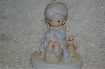 +MBA #PM   "Precious Moments 1982 God Is Watching Over You
