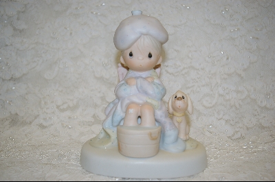 +MBA #PM   "Precious Moments 1982 God Is Watching Over You