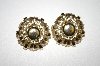 +MBA #25-378  Star Gold Tone Clip On Earrings